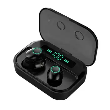 

TWS bluetooth wireless Earphones waterproof stereo bluetooth 5.0 Earphones 3600mAh headsets with microphone