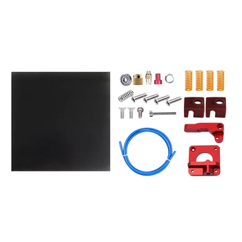 

Cr10/Ender 3 Extruder for 3D Printer Accessories Cr10/Ender 3 Upgraded Version Extruder + Petg Tube + Spring & 3D Printer Ultrab