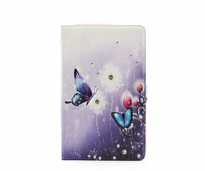 As picture Чехол для планшета для samsung Galaxy Tab E T560 SM-T560 T561 9,6 дюймов Модный мягкий чехол для задней панели с блестящими бриллиантами+ пленка - Цвет: As picture