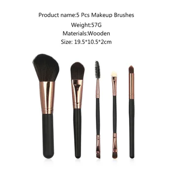 

2018 New Foundation Makeup Brushes Coffee Handle Very Soft Hair Blush Powder Make Up Brush Face Cosmetic Tools -