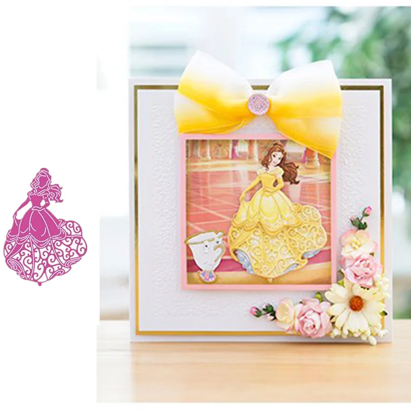 

Dancing Girl Metal Cutting Dies Stencil For Scrapbooking Paper Cards Crafts New 2019 Dies Cutter Decorative Embossing