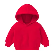 YK – sweat à capuche en coton pour enfants, nouveau vêtement de printemps et d'automne pour bébés garçons et filles, mode solide