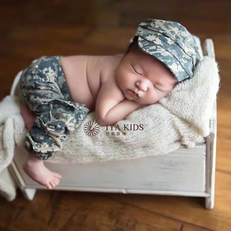 Newborn Baby Boy Photography Props Sport Clothes Infant fotoshooting Outfits Baby Photoshoot Police Outfits fotografia Accessory