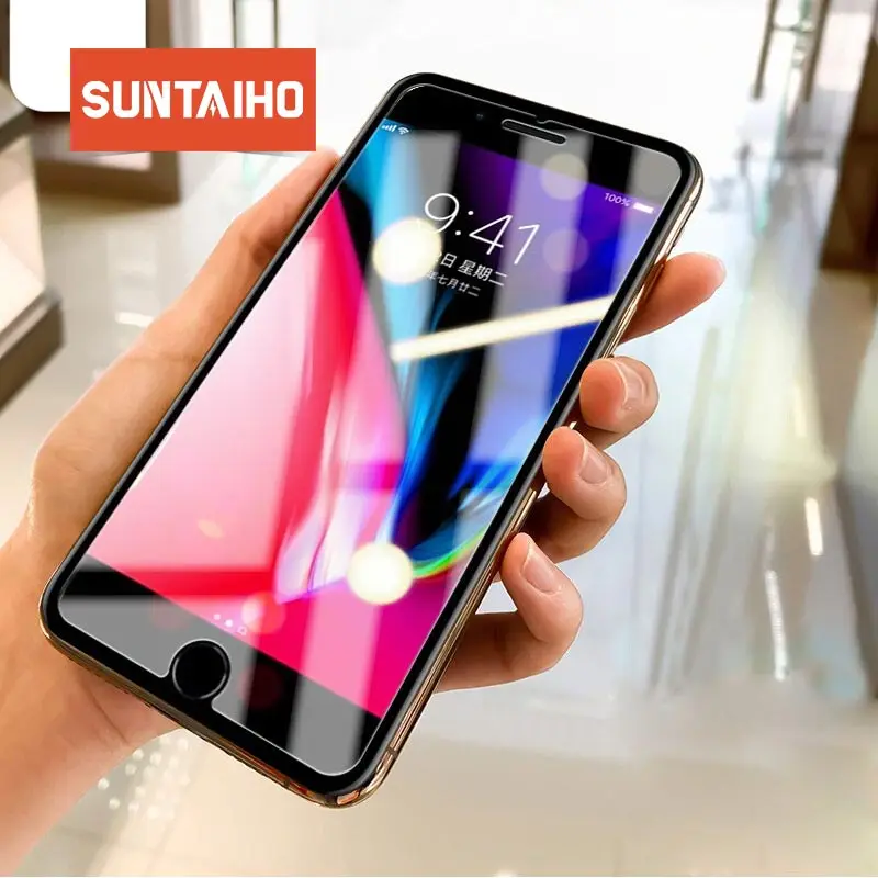Защитная пленка для экрана Suntaiho iPhone 11 Pro 6 7 5 s 8 plus XS max XR закаленное защитное стекло