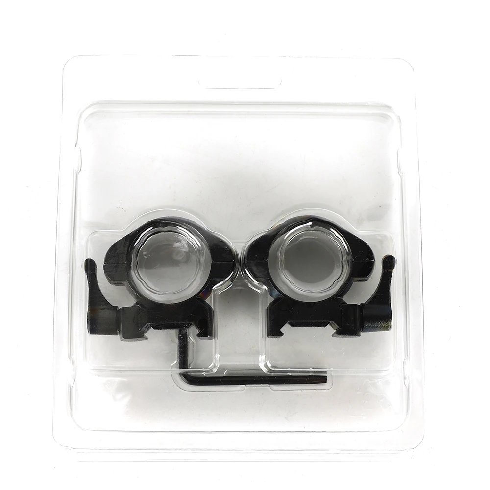 Anéis de Aço Médio para Caça Ohhunt Tático Tubo 21mm Picatinny Ferroviário Escopo Monte Baixo Alto Perfil Riflescope 2 Pçs 30mm 7 _MG_1207 ??