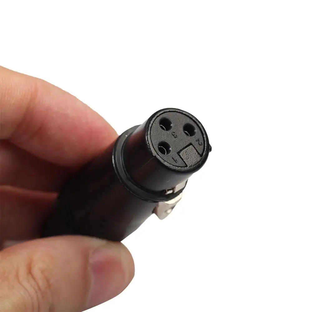 10 шт. XLR 3Pin Женский DIY Аудио кабель микрофонные разъемы припой сварочный штекер Cannon штекер контактный толстый медный сердечник высококлассные микрофонные адаптеры