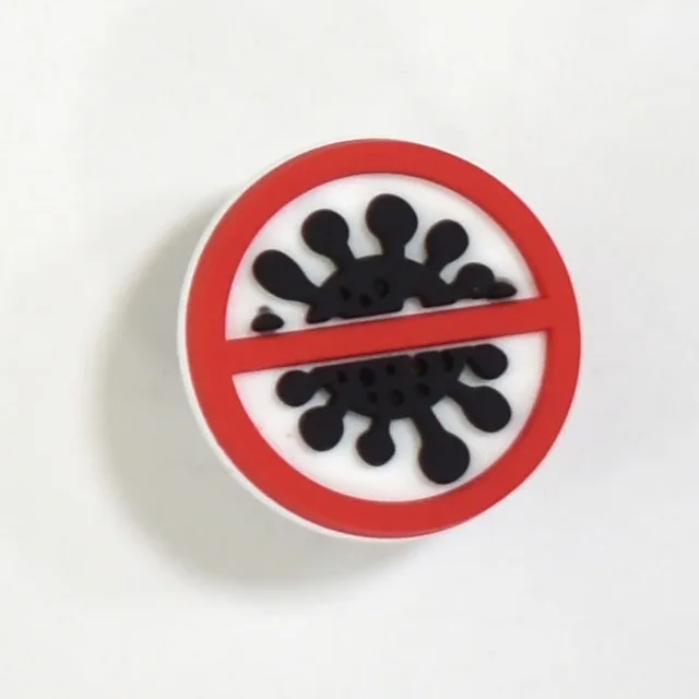 CSBL Cartoon Medical Shoe Ornament Removable PVC Flexible Glue Buckle Eva Sandals Croc Ornament Embroidery Shoes Decorations CF 199-3