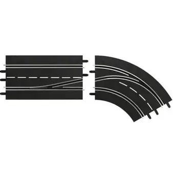 

Carrera 20030364-track accessories Digital 132/Digital 124 Lane change curve right, to Out