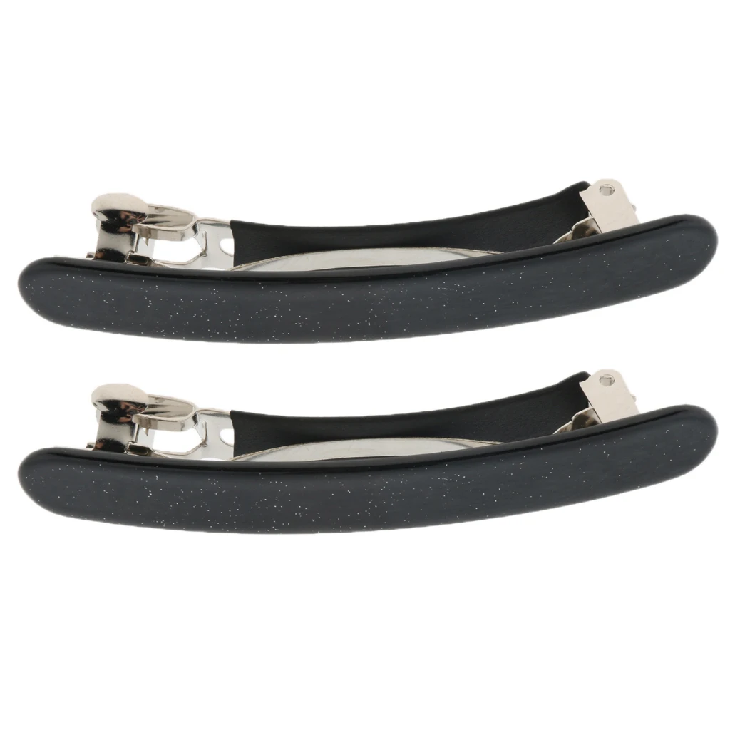 2Pcs Fashion Vintage Hair Clips for Women Hair Barrette French Acetate Hair Styling Accessories Automatic Hairpin 
