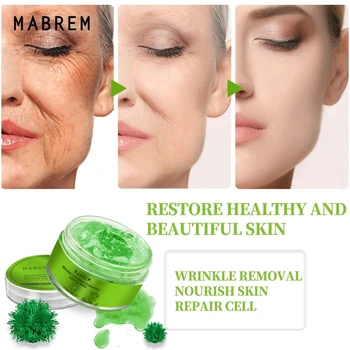 MABREM Plant Hydrating Face Mask Moisturizing Anti Aging Whitening Skin Care Revitalizing Cream Sleeping Facial