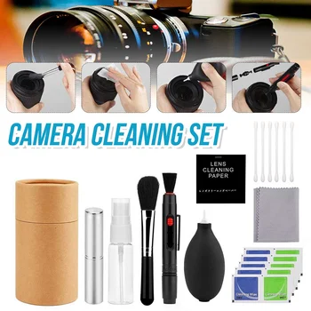 

9Pcs Universal Cleaning Kit for Sensor DSLR Lens Digital Camera Lens Cleaning Kit for Sony Fujifilm Nikon Canon SLR Clean Set