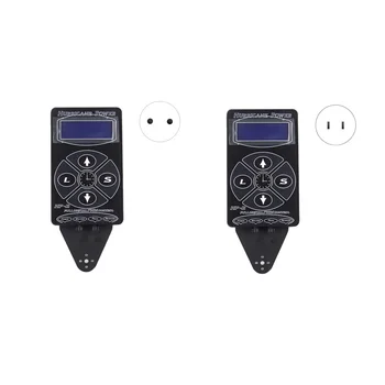 

Hp-2 Tattoo Power Supply +Tattoo Grip Set Digital Power Lcd Display for Kits Machine
