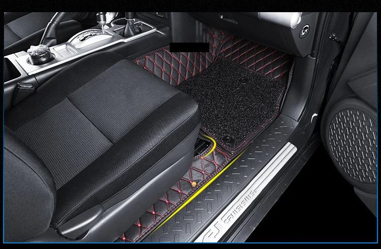 Lsrtw2017 кожаные автомобильные коврики для toyota FJ cruiser 2007- 2008 2009 2010 2011 2013 аксессуары