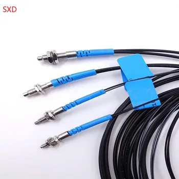 

Free shipping 5Pcs PRS3Y10 PRS3Y20 PRS4Y10 PRS4Y20 PR6Y10 PR6Y20 reflective fiber sensor m3 m4 m6 probe