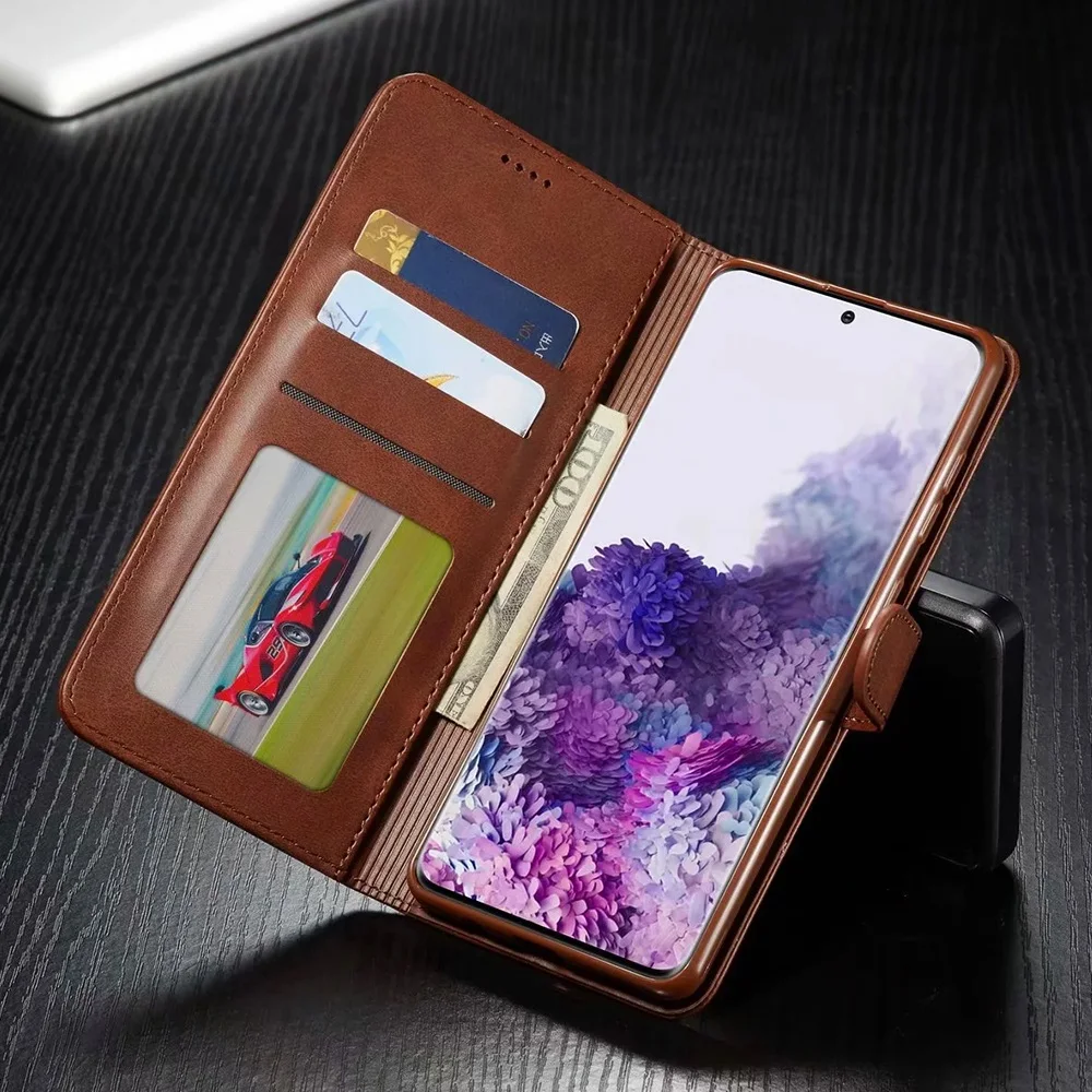 Leather Wallet Flip Phone Case - Elegant and Durable Cover