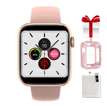 

Smartwatch IWO 12+Film+Case Protector 44mm Waterproof IWO12 Smart Watch ECG Heart Rate Monitor Sports Fitness Tracker VS IWO 8