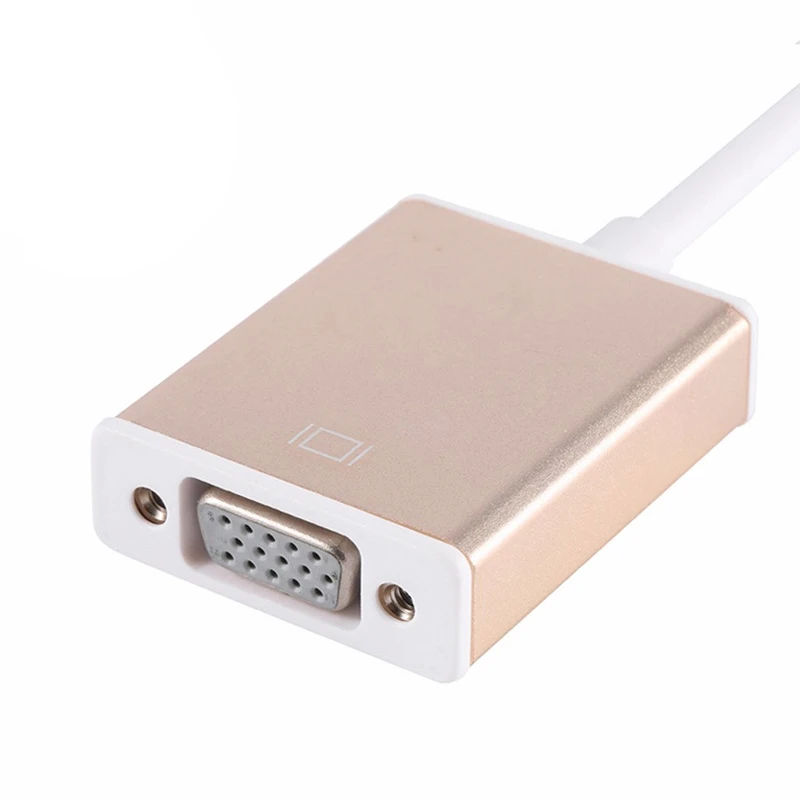 USB3.1 type C штекер для VGA Женский адаптер Plug and Play до 10 Гбит/с передача данных для нового MacBook, Surface Pro Chromebook Pixel