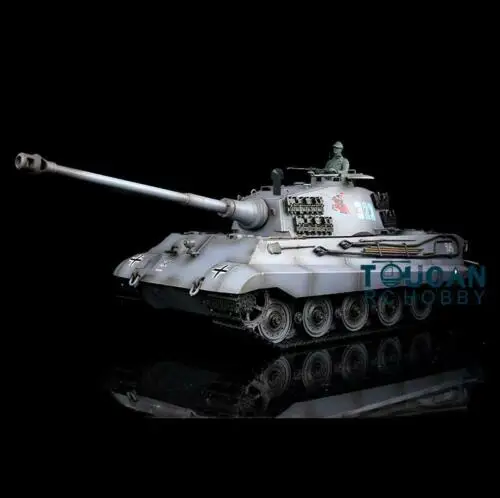 Henglong 1/16 6,0 индивидуальные King Tiger RTR rc Танк FPV 3888A металлические гусеницы TH16205