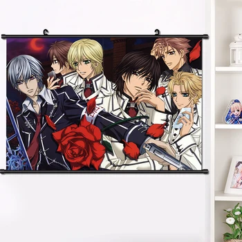 

Vampire Knight Kuran Yuki Kiryu Zero Kiryuu Ichiru wakaba sayori Anime Wall Scroll Poster Wall Hanging Poster Home Decor 40×60cm
