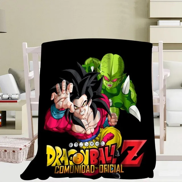 Аниме Dragon ball z одеяло s Путешествия Диван коралловый флис тканевые одеяла мягкие пользовательские Фланелевые Одеяло для дивана/постельное покрывало