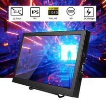 Elecrow 11,6-zoll HD Bildschirm Kompatibel mit PS3 PS4 Xbox360 1080P LED Display Monitor für Raspberry Pi 3 B 2B Windows