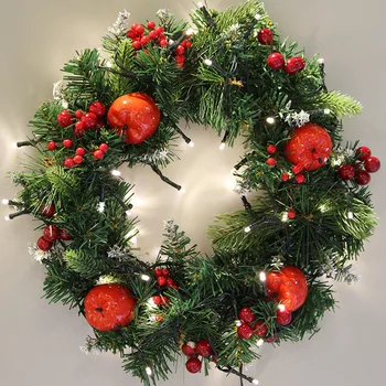 

Christmas Wreath Fruit Decoration Wreath Front Door Decoration Thanksgiving Harvest Decoration Home Garden Office Wall Wedding