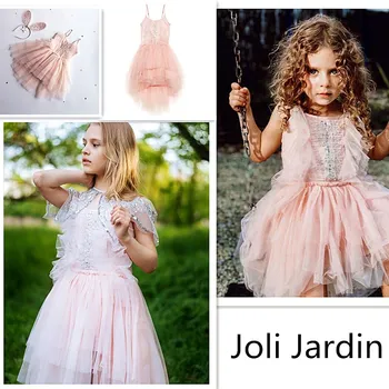 

TODDLER CHRISTMAS DRESS PARTY TUTU PINK DRESSES EVENING LUXURY DRESSES