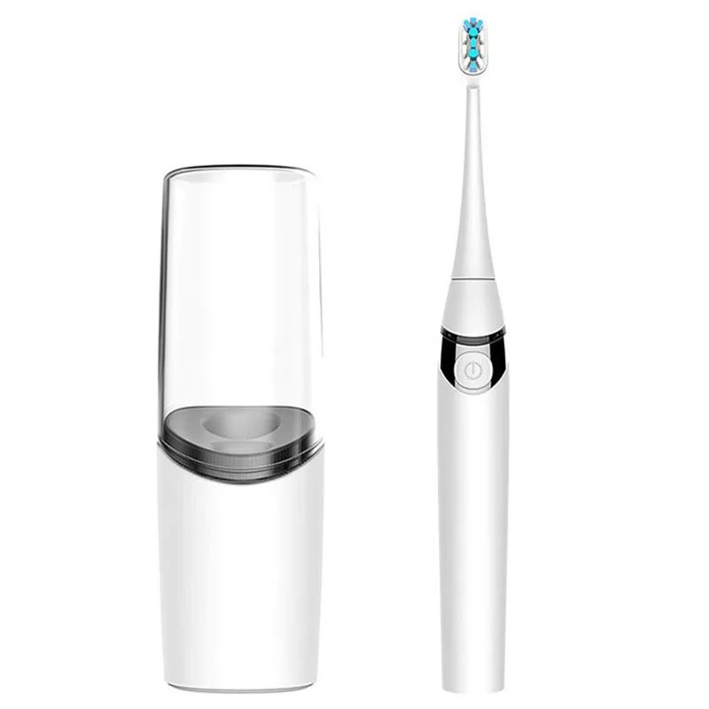 Aiwejay Convenient Travel Sonic Electric Toothbrush Wireless Charging IPX7 Waterproof Adult Cleaning Electric Toothbrush with Cu Aiwejay Convenient Travel Sonic Electric Toothbrush Wireless Charging IPX7 Waterproof Adult Cleaning Electric Toothbrush with Cu