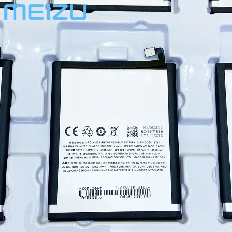 Новый оригинальный аккумулятор MEIZU BT61 для M3 Note/Note3/L681h/M681h мобильный телефон +