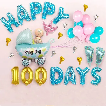 

1 Set Boys Girls Birthday Party Alphabet Helium Balloons Cartoon Air Balls Newborn Kids Party Decoration