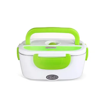 

Electric Heated Lunch Box Bento Travel Food Warmer Container Vehicle Heating Cup For Worker Student EU Plug Portable Safe New