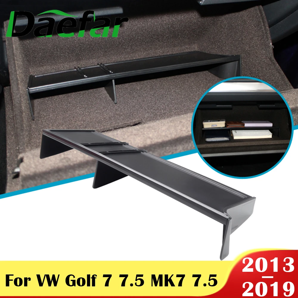 For Volkswagen Vw Golf 7 7 5 Mk7 Mk7 5 2013 2019 Car Glove Box Organizer Armrest Box Interval 