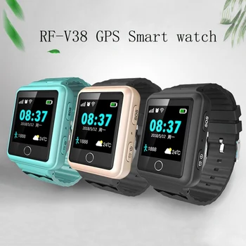 

1.44' HD screen RF-V38 watch GPS Tracker Waterproof IP67 Two-way call ATF