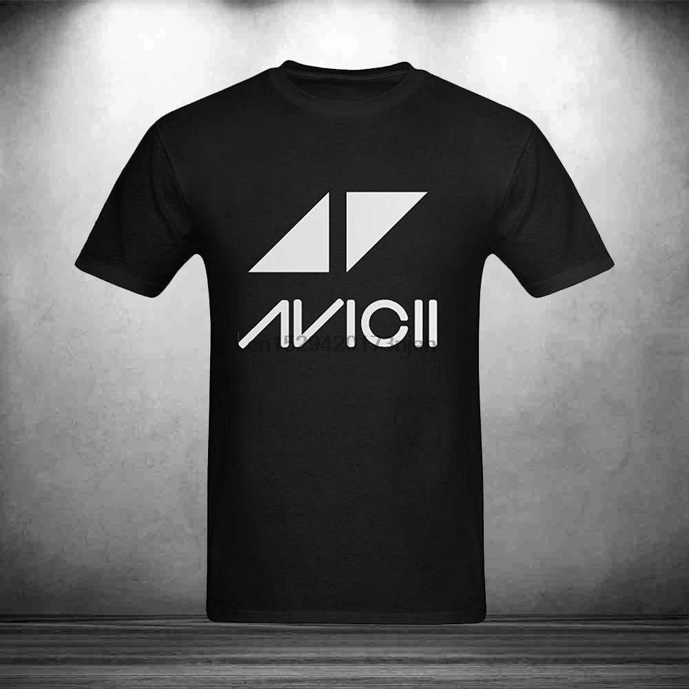 Для Мужчин's Avicii новая футболка с логотипом Размеры S-3XL | Мужская одежда