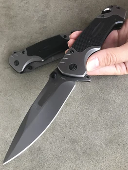 

9 inch" folding knife FA18-1 AKC G10 handle pocket knifeSelf-defense hunting knives outdoor Survival camping Tactical EDC tool