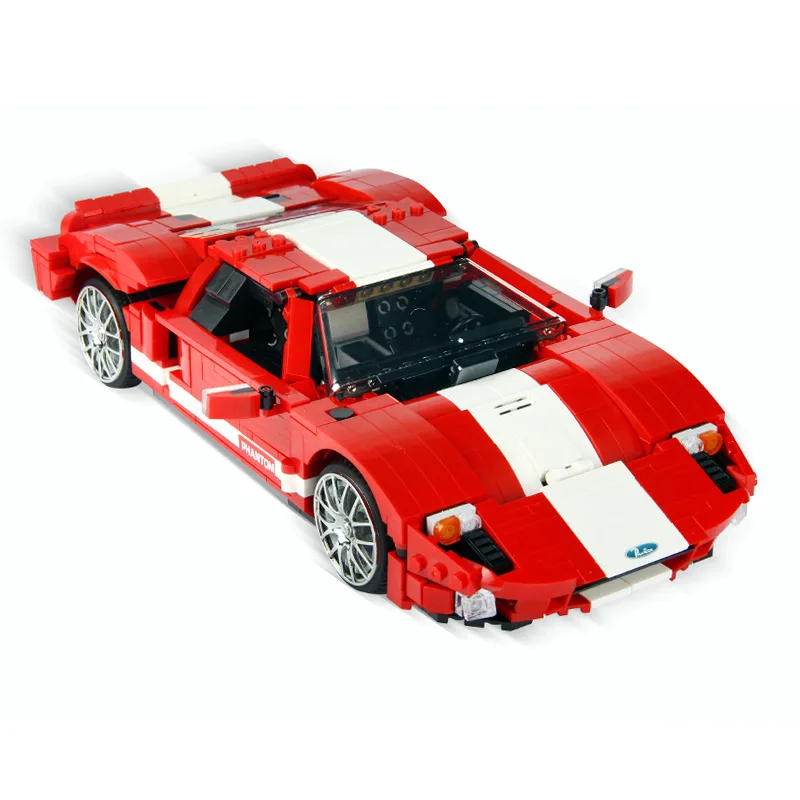 

2019 NEW GTR Technic Speed Champions GT40 Mustangs Super Sports Car Building Blocks Bricks Model Kids Toys Gifts