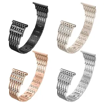 

Metal Diamond Replacement Wristband Watch Strap Belt Chic Design Lite Braided Strip Rhinestone for Amazfit Samsung Huawei
