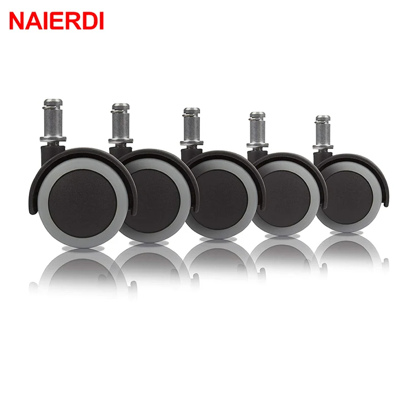 NAIERDI 5pcs 50KG Universal Mute Wheel 2