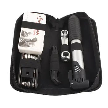 

Bicycle Repair Kit Tyre Pump Repair Wrench Set Mountain Bike Combination Tool Hardware Galvanized Pump