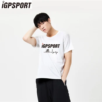 

IGPSPORT 2019 New T-Shirt Mens 100% Cotton Short Sleeve Casual T-shirts Cycling Breathable Comfort Clothes Bicycle Racing Wear