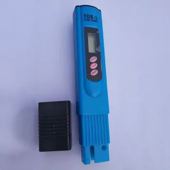 Medidor de PH TDS portátil, LCD Digital 0-9990ppm medidor de PH, pluma de prueba de calidad del agua, Analizador de dureza, medidor ph aquario, 1 ud.