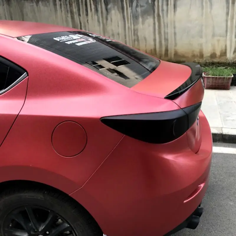 Для Mazda 3 Axela украшение автомобиля ABS пластик задний спойлер багажника