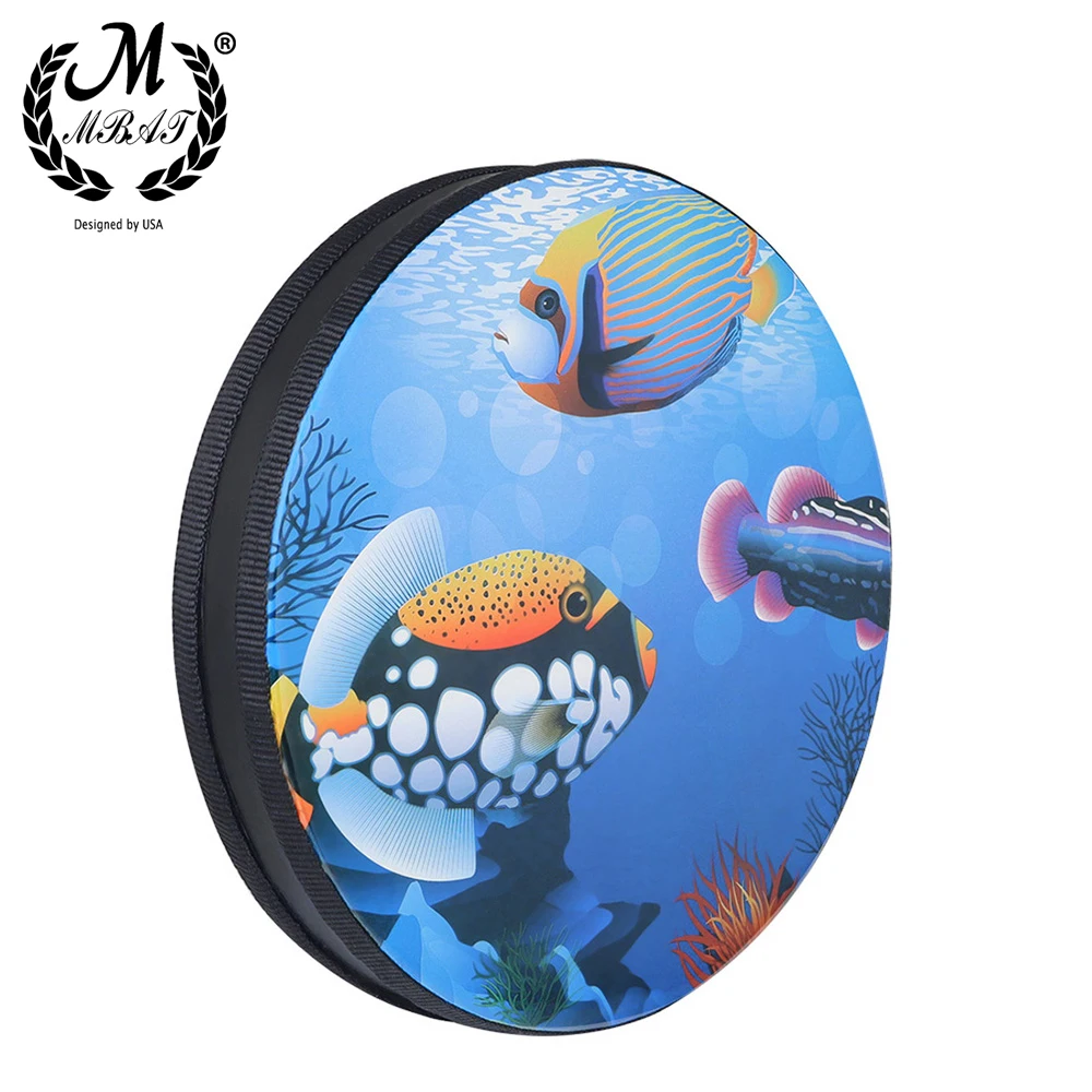 M MBAT Bead Hand Drum Ocean Wave Gentle Sea Sound Musical Instrument Children Percussion For Baby Early Learning Music Equipment