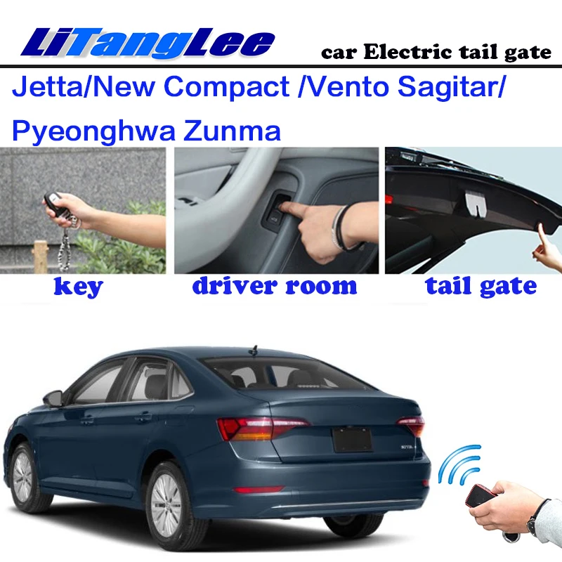 Litanglee Auto Elektrische Tail Gate Lift Achterklep Assist System Voor Volkswagen Vw Jetta 2010 ~ 2020 Afstandsbediening Kofferbak deksel Litanglee Auto Elektrische Tail Gate Lift Achterklep Assist System Voor Volkswagen Vw Jetta 2010 ~ 2020 Afstandsbediening Kofferbak deksel