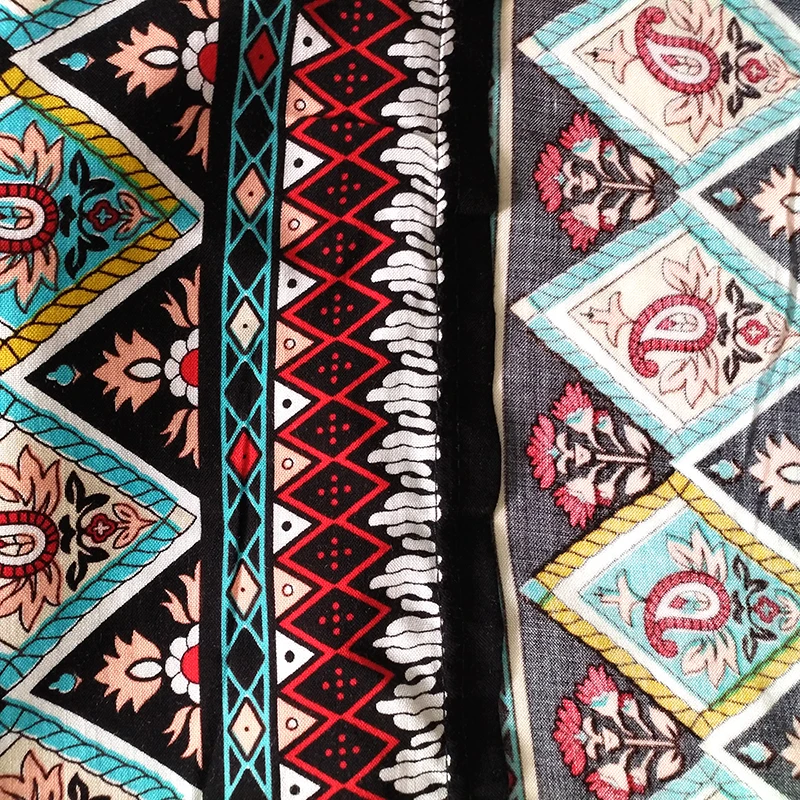 Dashikiage новейшее поступление модное Африканское Дашики с принтом помпон хлопок Африканское женское платье большого размера