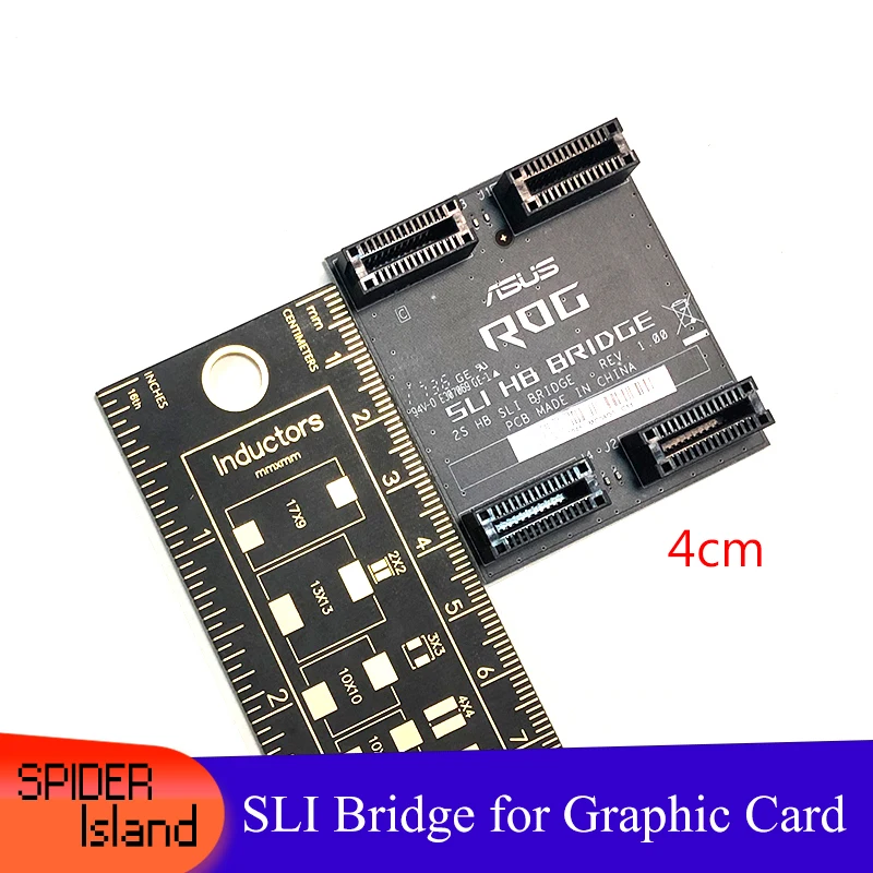 Для оригинальной карты ASUS nVidia SLI Bridge PCI E графический разъем подключение моста для