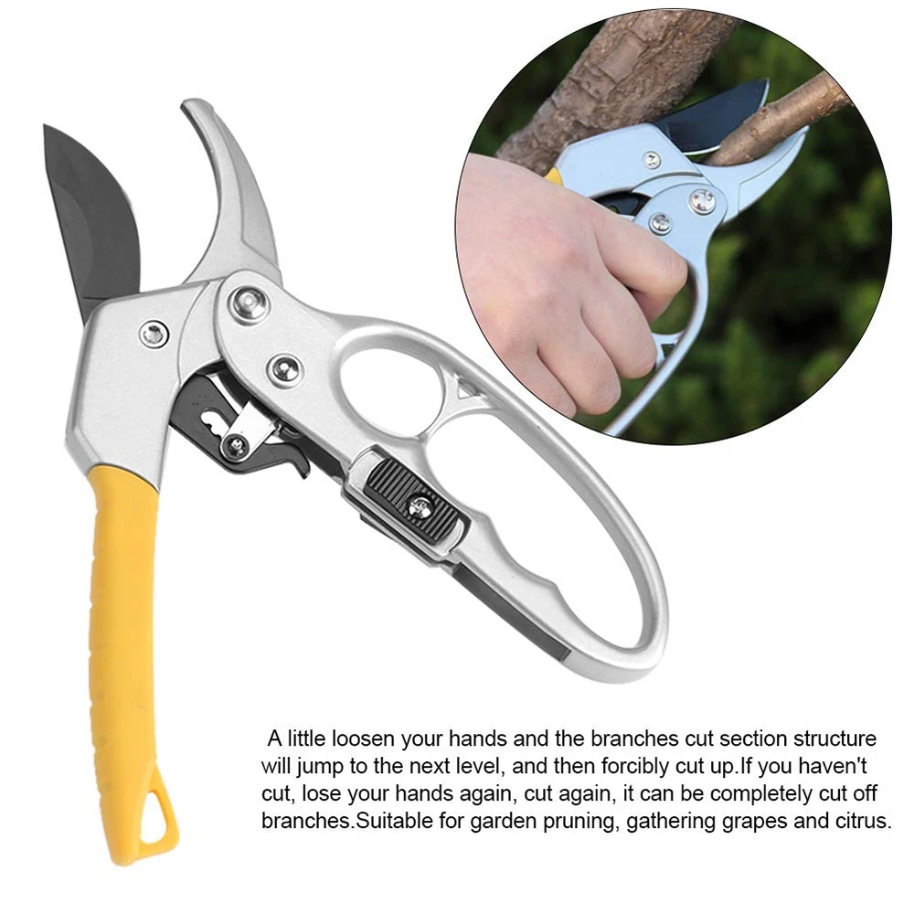 

1pc Pruning Shear Garden Tools Labor saving High Carbon Steel scissors Gardening Plant Sharp Branch Pruners Protection hand