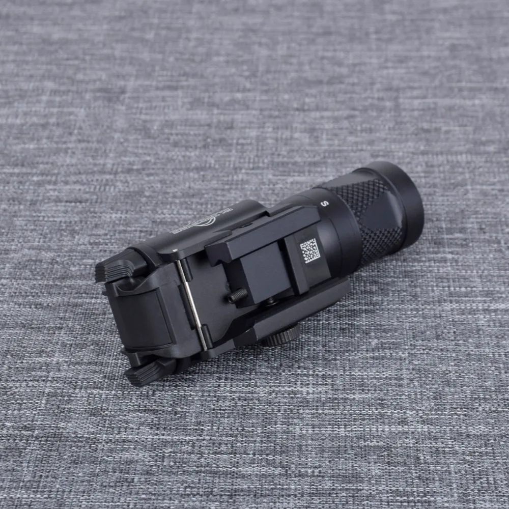 Luz com Laser Tático Arma Vermelho Pistola Lanterna Airsoft Caça Constante - Momentâneo Strobe ou ir Saída X400v 6 X400v tático arma luz com laser vermelho