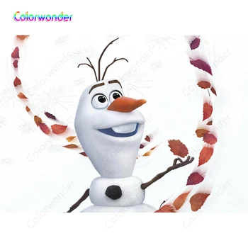 

Background Frozen Snowman Maple Leaf White Backdrop For Boys Children Happy Birthday Party First Holy Communion Decors Vinyl