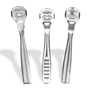 

Dropship Stainless Steel Foot Skin Shaver Corn Cuticle Cutter Remover Rasp Pedicure File Foot Callus 10 Blades Foot Care Tool